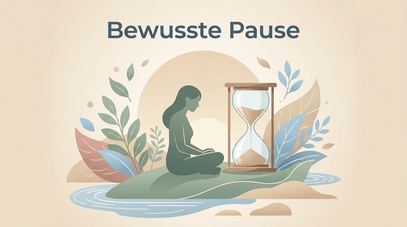 Ruhiges Motiv einer bewussten Spielpause als Cooling-off-Phase zur Reflexion des eigenen Spielverhaltens