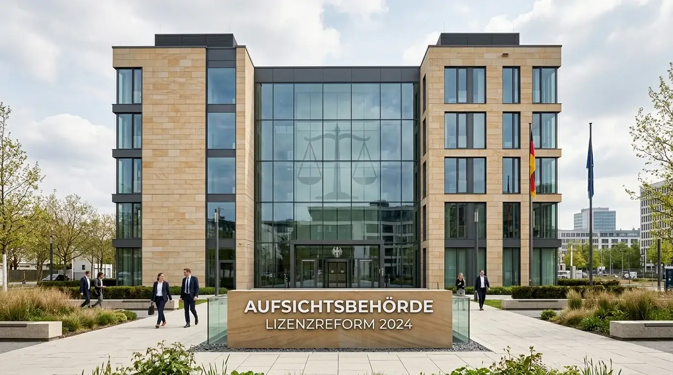 Symbolbild für die Reform der Glücksspielaufsicht in Curaçao mit moderner Behördenstruktur