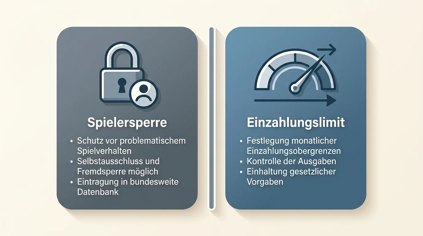 Gegenüberstellung der Systeme OASIS und LUGAS mit Sperr- und Limit-Funktion