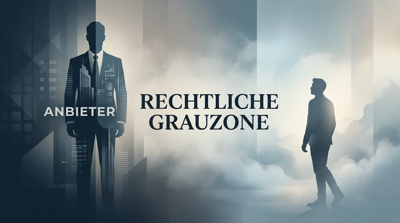 Gegenüberstellung der unterschiedlichen rechtlichen Behandlung von Anbietern und Spielern beim Glücksspiel ohne deutsche Erlaubnis
